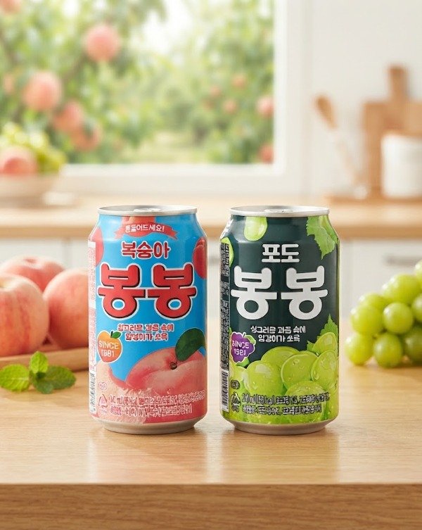 Producto - Bebida Coreana Bong Bong 340ml (Ingrese Para Elegir)