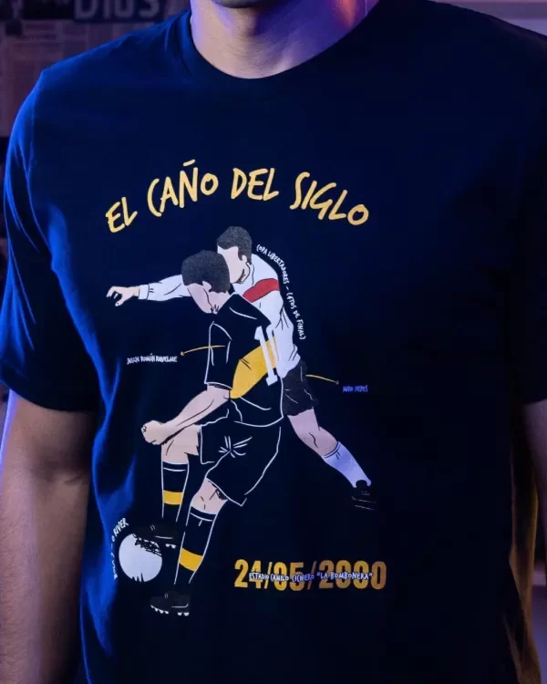 Producto - REMERA EL CAÑO DEL SIGLO AZUL - 2