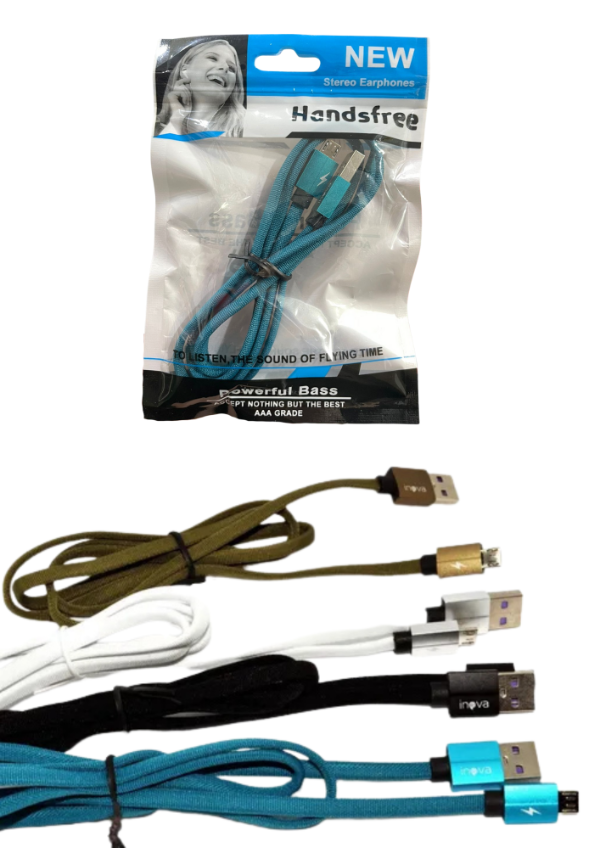 Producto - CABLE INOVA 1M REFORZADO V8 EN BOLSA