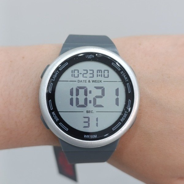 Producto - RELOJ LEMON DIGITAL SILICONA GRIS