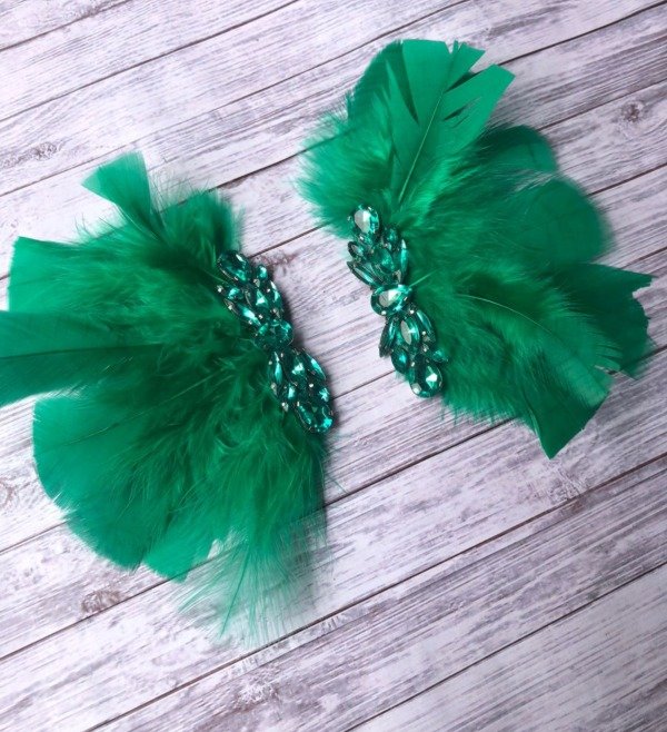 Producto - Charreteras roma con plumas