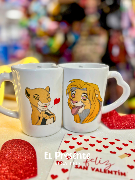 Producto - Tazas x2 Rey Leon - 1