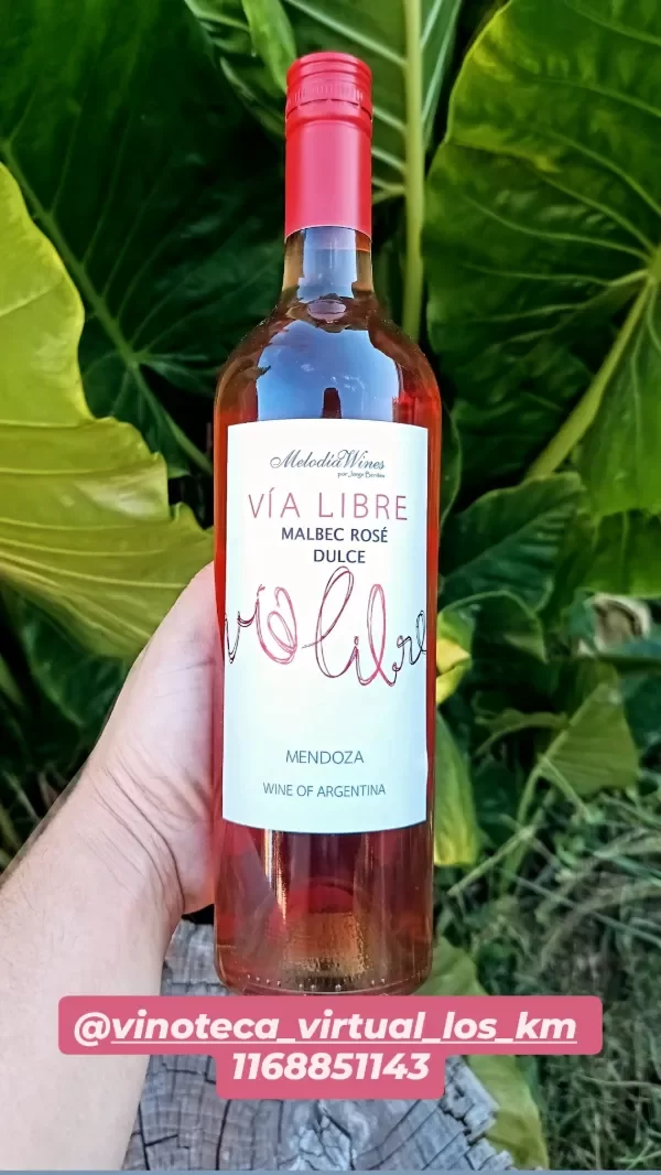 Producto - Vía Libre Malbec Rosé dulce