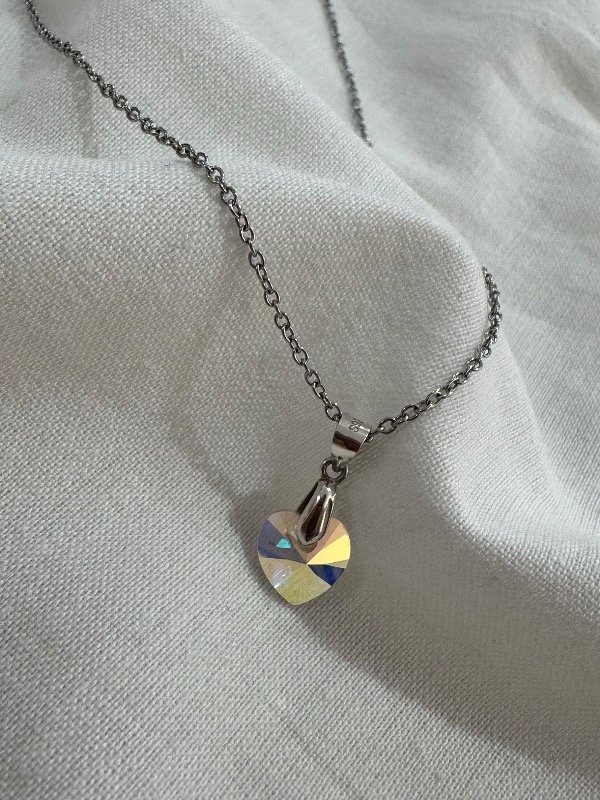 Producto - Collar dije plata 925, cadena acero quirúrgico - 2