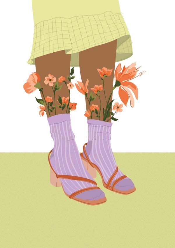 Producto - Ilustración Lila