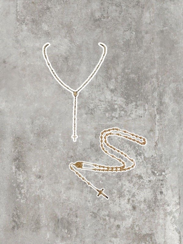 Producto - Rosario dorado