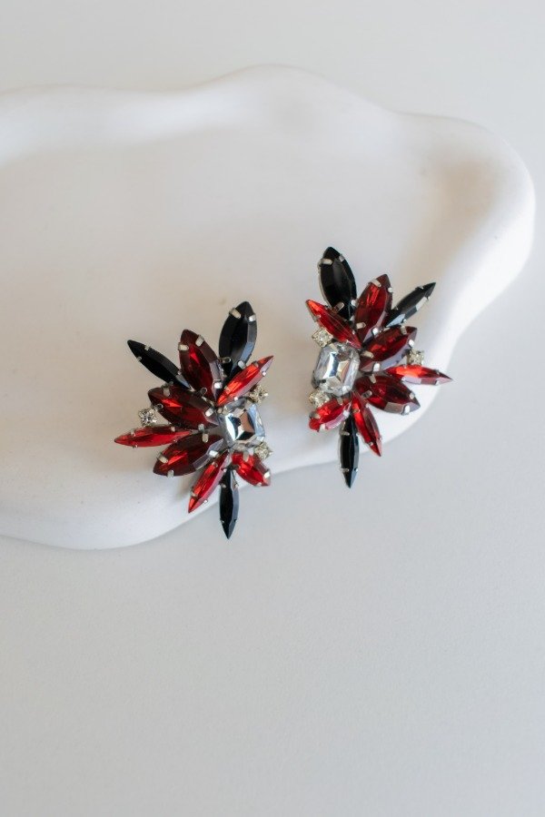 Producto - Aro KENIA . negro y rojo