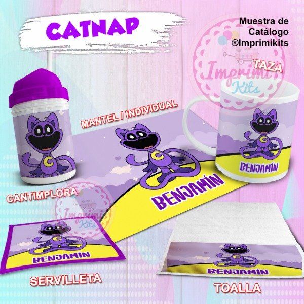 Producto - Plantillas Para Sublimar Diseños Set de Jardín Catnap