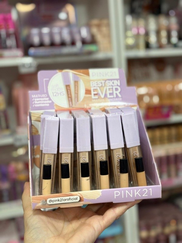 Producto - 2x1 corrector soft matte 12hs duración pink 21