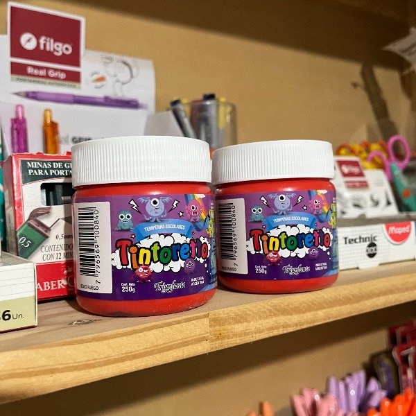 Producto - Tempera tintoretto rojo