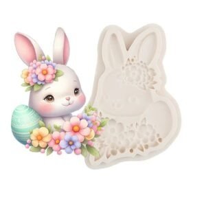 Producto - Molde conejo florcita