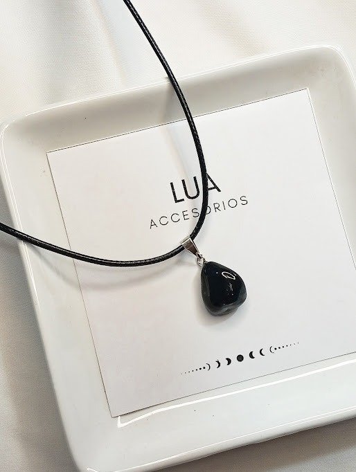Producto - Collar piedra obsidiana