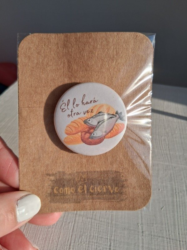 Producto - Pin - Panes y peces