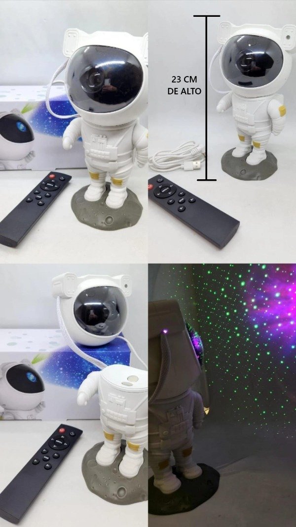 Producto - LAMPARA ASTRONAUTA PROYECTORA