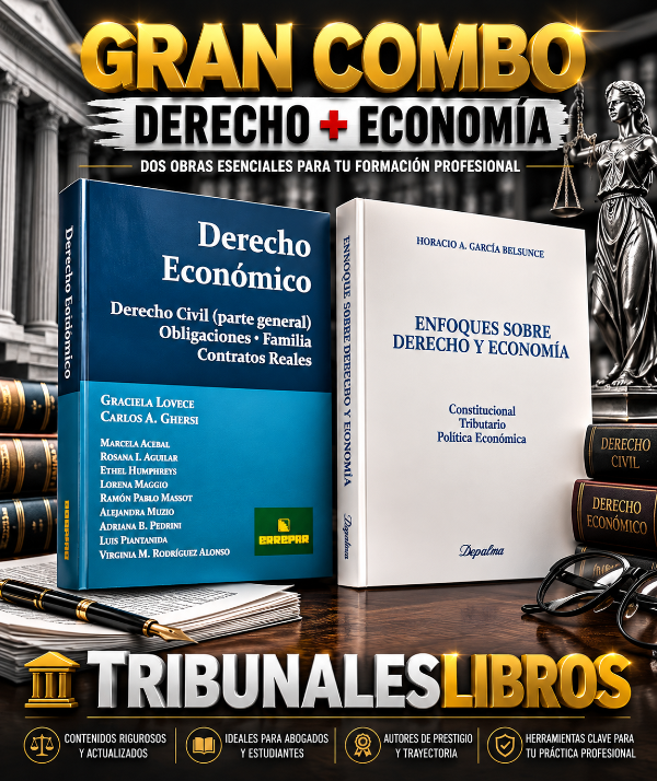 Producto - Pack 2 Libros derecho y economía - 0