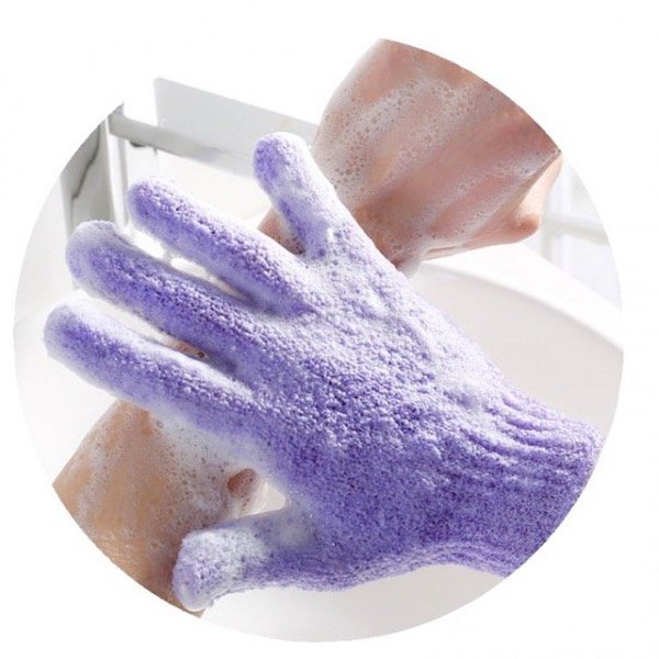 Producto - Guantes exfoliantes corporales variedad de colores