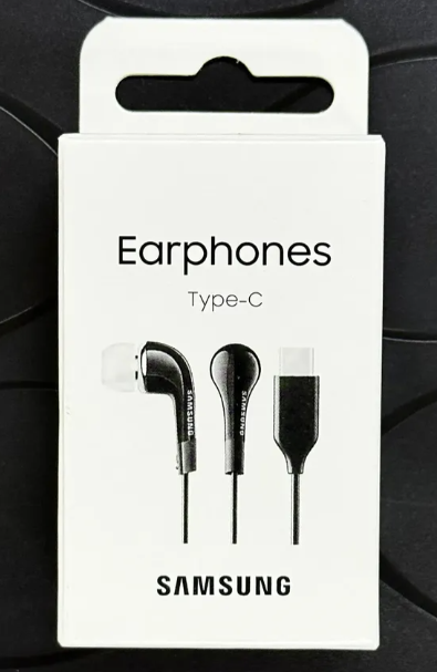 Producto - Auricular Samsung Tipo C Negro C/Caja - 1