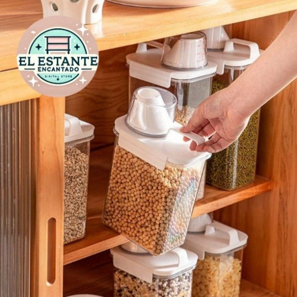 Producto - Frasco Contenedor Con Pico Vertedor Hermético