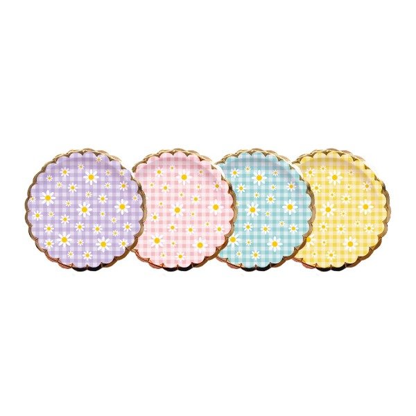 Producto - Plato polipapel MARGARITAS