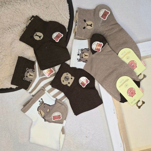 Producto - SOQUETES CAPIBARA NIÑO/A 8-10 MIMOSINA (x6)