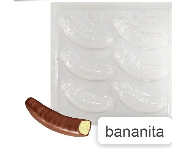 Producto - PLACA MOLDE BANANITA