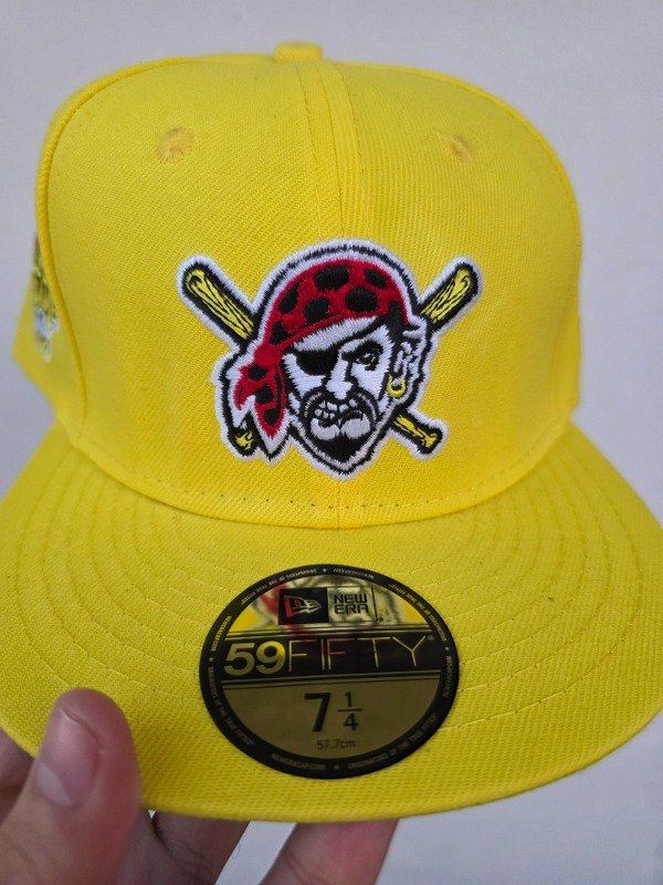 Pittsburgh Pirates All-Star Game 2006 Side Patch New Era 59FIFTY Talle 7 1/4 — imagen 2