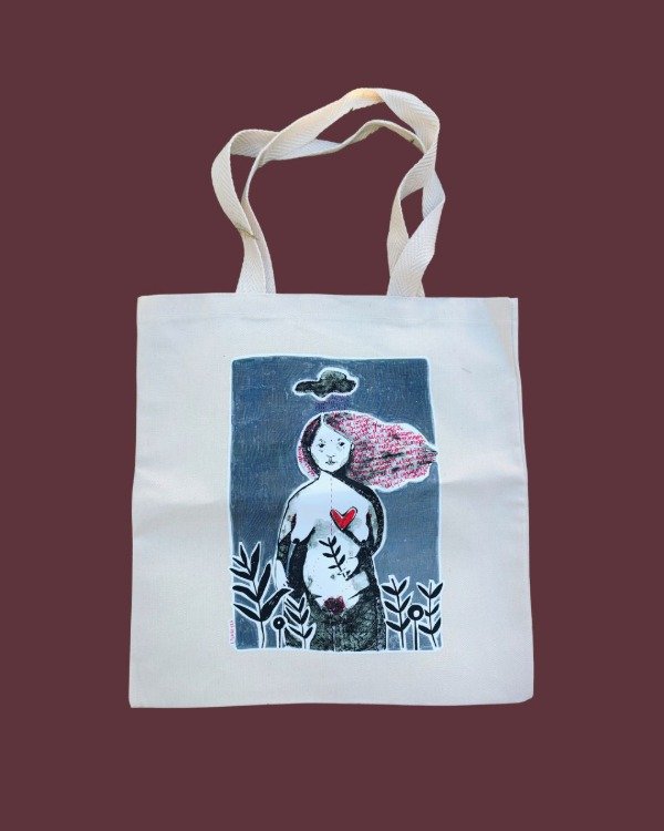 Producto - Bolsa de tela RELAJAR EL CORAZÓN