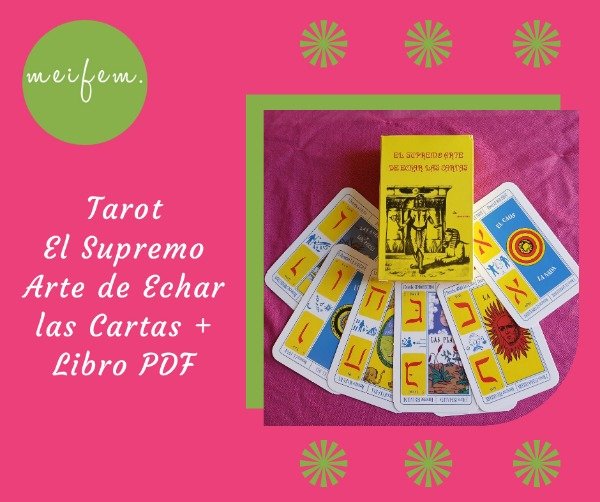 Producto - Tarot El Supremo Arte de Echar las Cartas + Libro en PDF