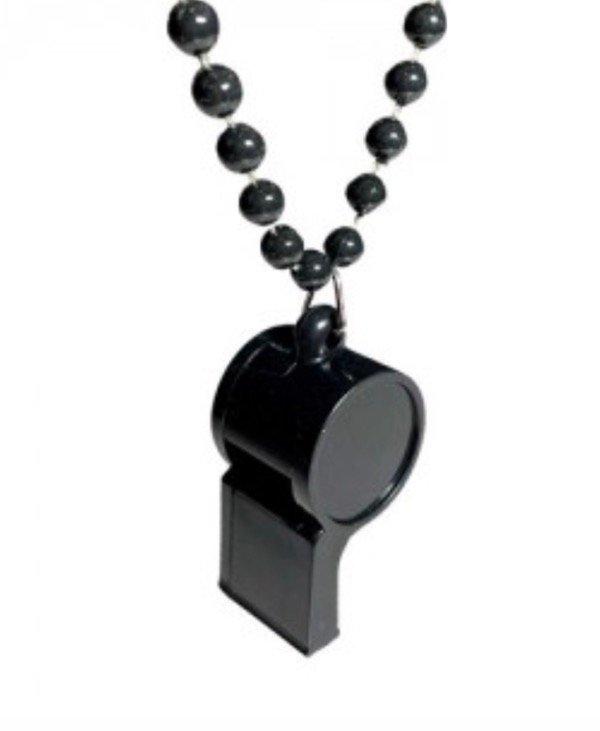 Producto - Silbato grande negro x12u.