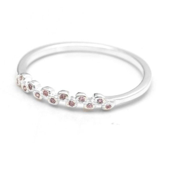 Producto - Anillo con pequeños cubic rosas