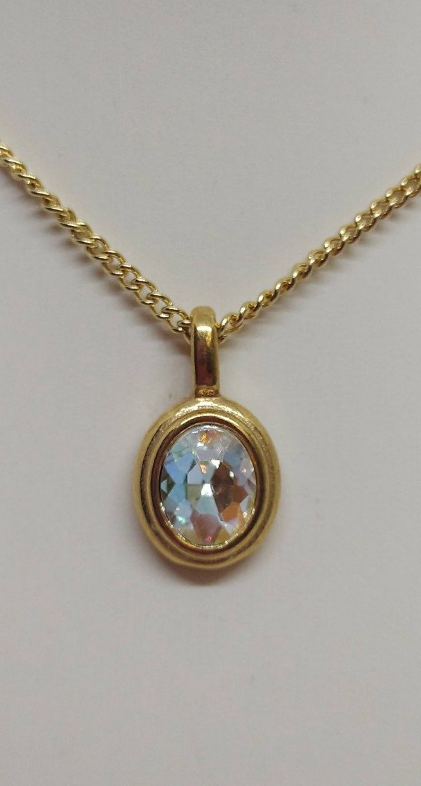 Producto - Dije de cristal tornasolado