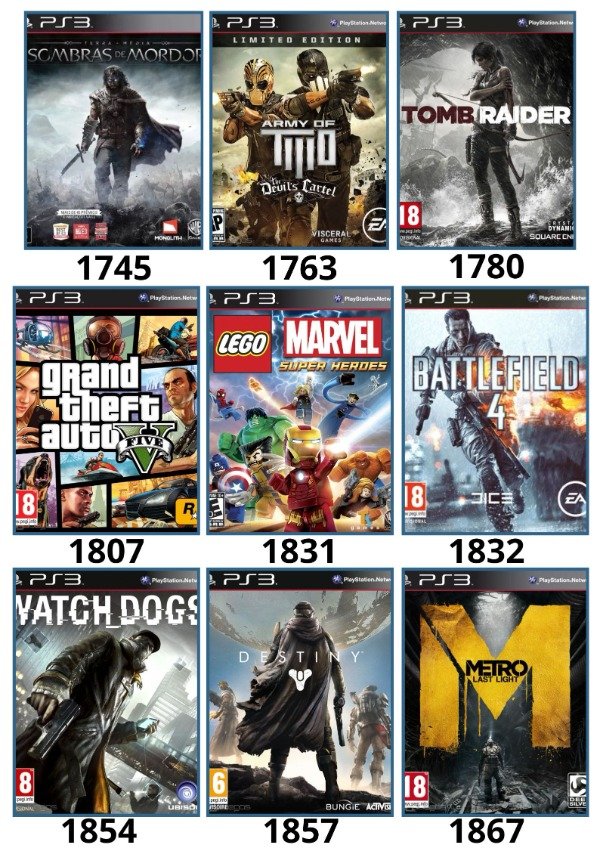 Producto - CATALOGO JUEGOS PS3 DIGITALES 06