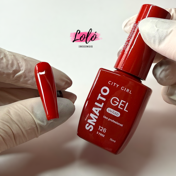 Producto - Esmalte Semipermanente City Girl 15ml. - 126