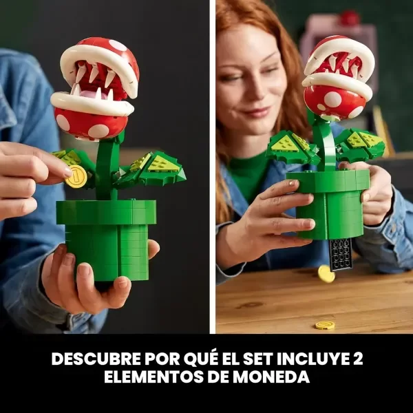 Producto - LEGO Planta Piraña - SUPER MARIO BROS (NINTENDO) - 3
