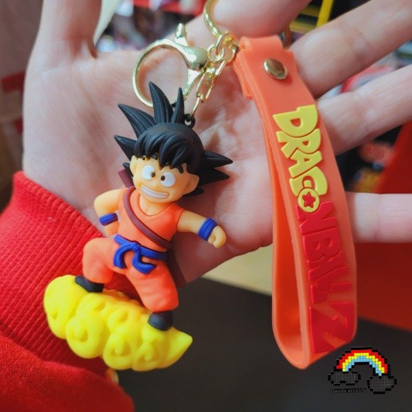 Producto - LLAVERO DE GOMA GOKU NUBE