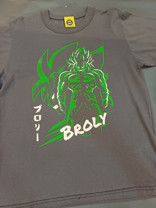 Producto - Remera Gris Broly