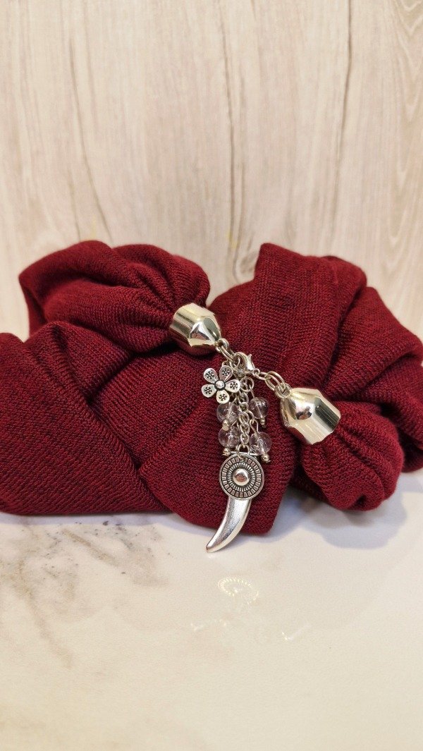 Producto - Pañuelo Barcelona Lanilla Bordo