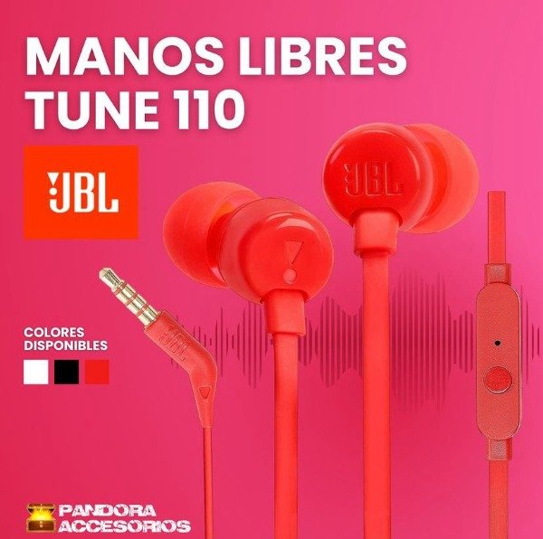 Producto - M. Libres In Ear JBL Tune110