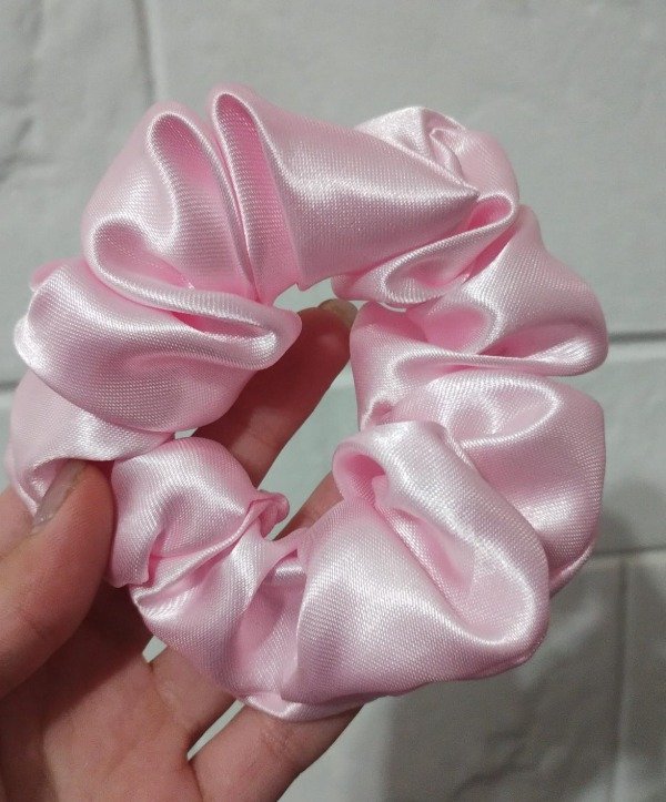 Producto - Scrunchie Rosa de Raso