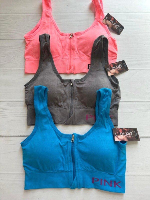 Producto - ART 890 - CORPIÑO DEPORTIVO CON CIERRE