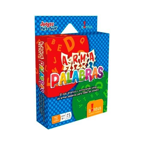 Producto - JUEGO DE CARTAS ARMA PALABRAS EN CAJA 13.5X18.5CM