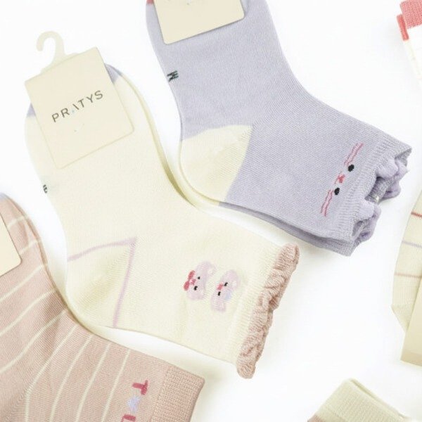 Producto - PACK DE 5 PARES DE MEDIAS DE NIÑAS DE 8 A 12 AÑOS SURTIDAS - 4