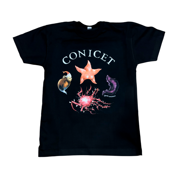 Producto - Remera CONICET colaboracion Emiliano Breton