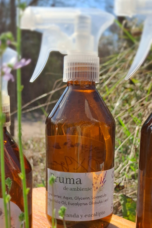 Producto - Bruma ambiente - Lavanda y Eucalipto con pulverizador