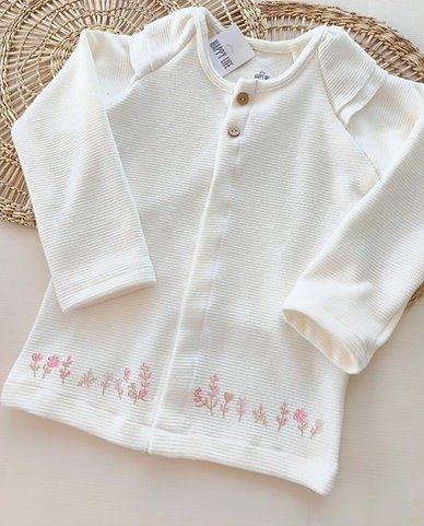 Producto - Cardigan Niki - Lanilla Premin natural