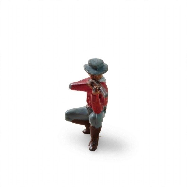 Producto - Vaquero arrodillado con rifle-Estilo Comansi-Años 70/80-Vintage - 1