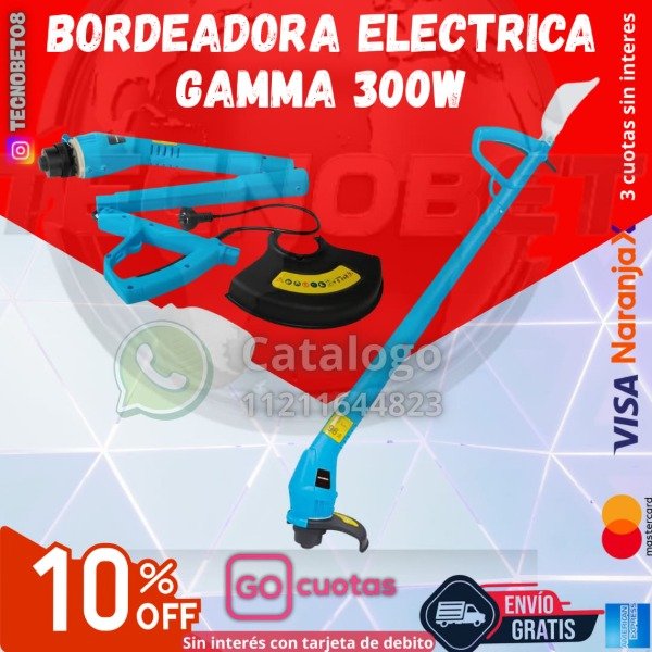 Producto - BORDEADORA ELECTRICA GAMMA 300W