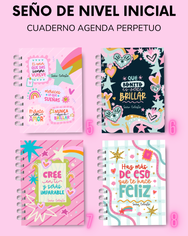 Producto - SEÑO DE NIVEL INICIAL - Cuaderno agenda perpetuo - 2