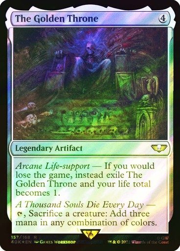 Producto - The Golden Throne (Surge Foil)