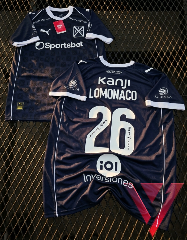 Producto - CAMISETA INDEPENDIENTE SUPLENTE 2026 - 5